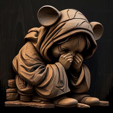 3D model Beggar Minnie (STL)